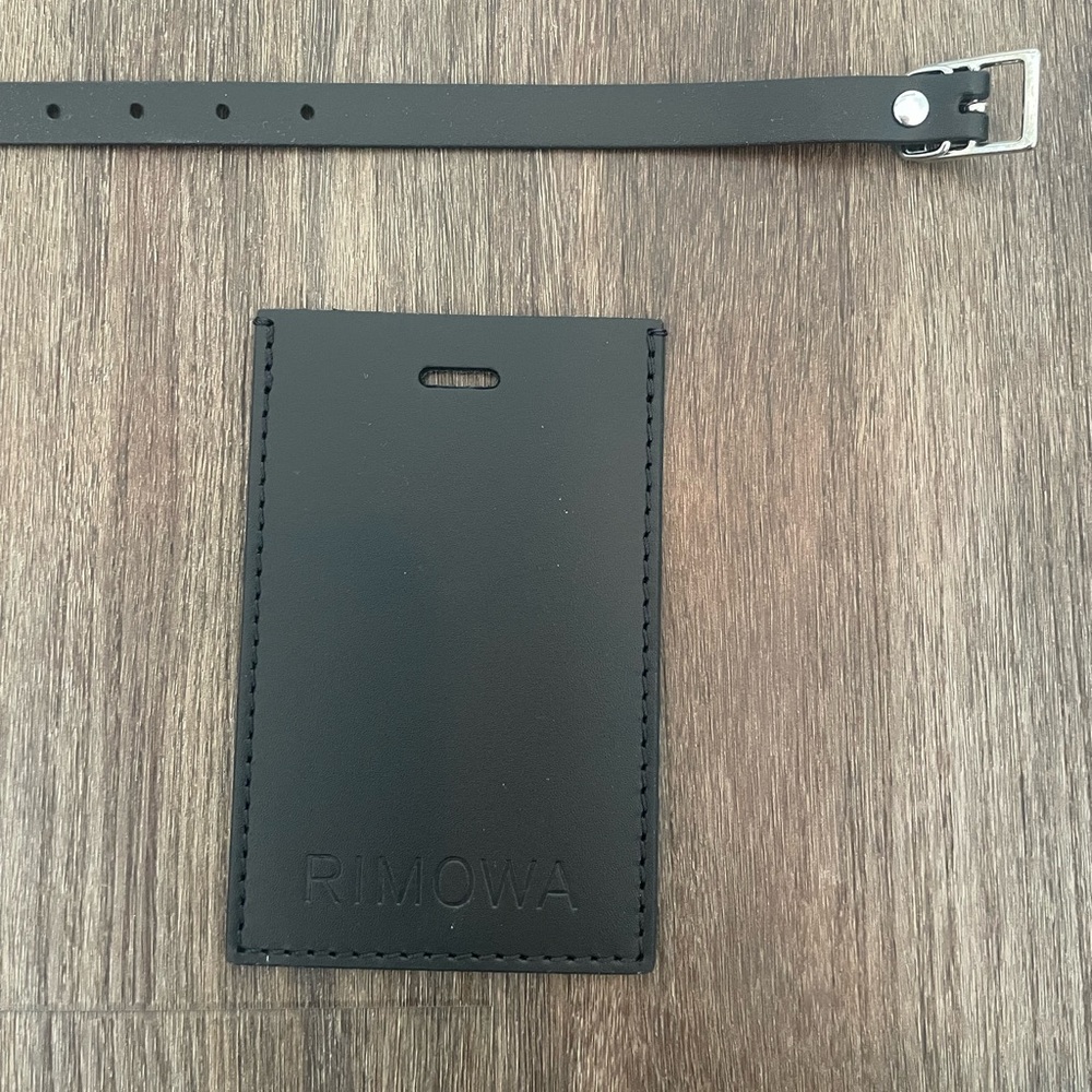 Rimowa Black Luggage Tag